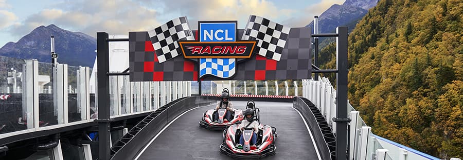 Norwegian Bliss Go-Kart racetrack