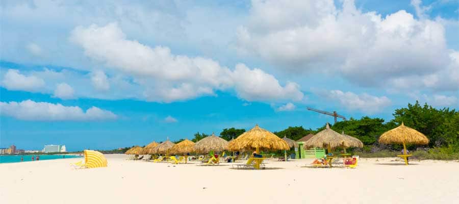 Cruise to Aruba's beaches