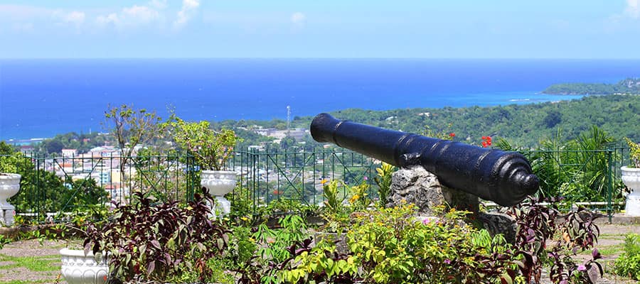 Shaw Park Botanical Gardens in Ocho Rios, Jamaica
