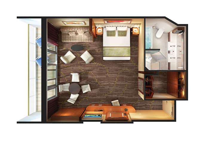 Family Suite Floor Plan