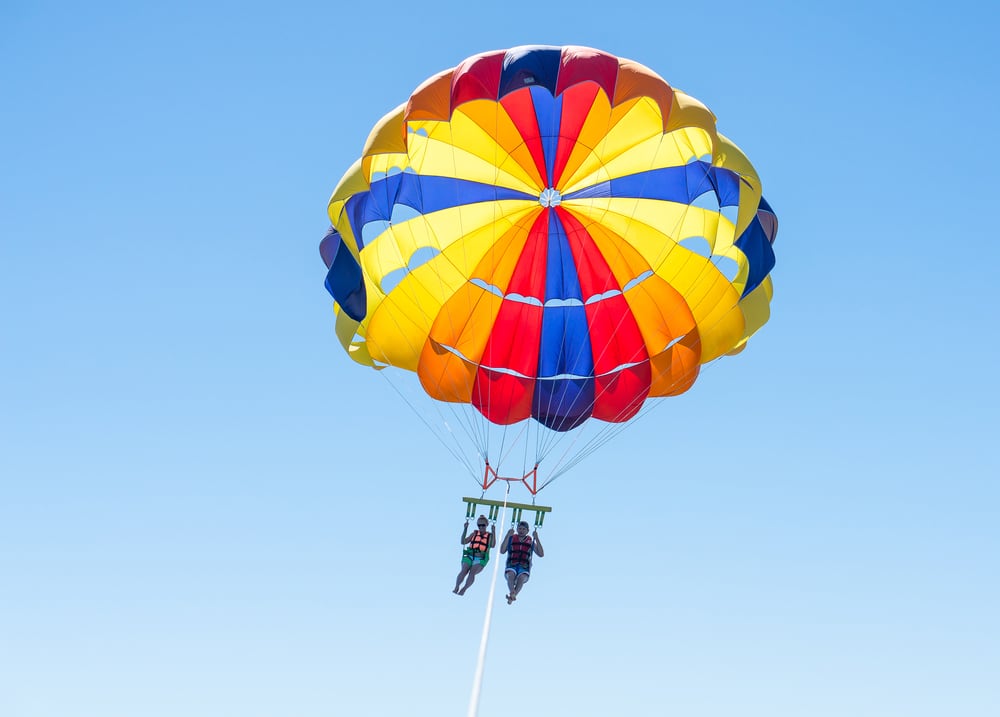 Enjoy Parasailing in The Caribbean Parasailing in The Caribbean